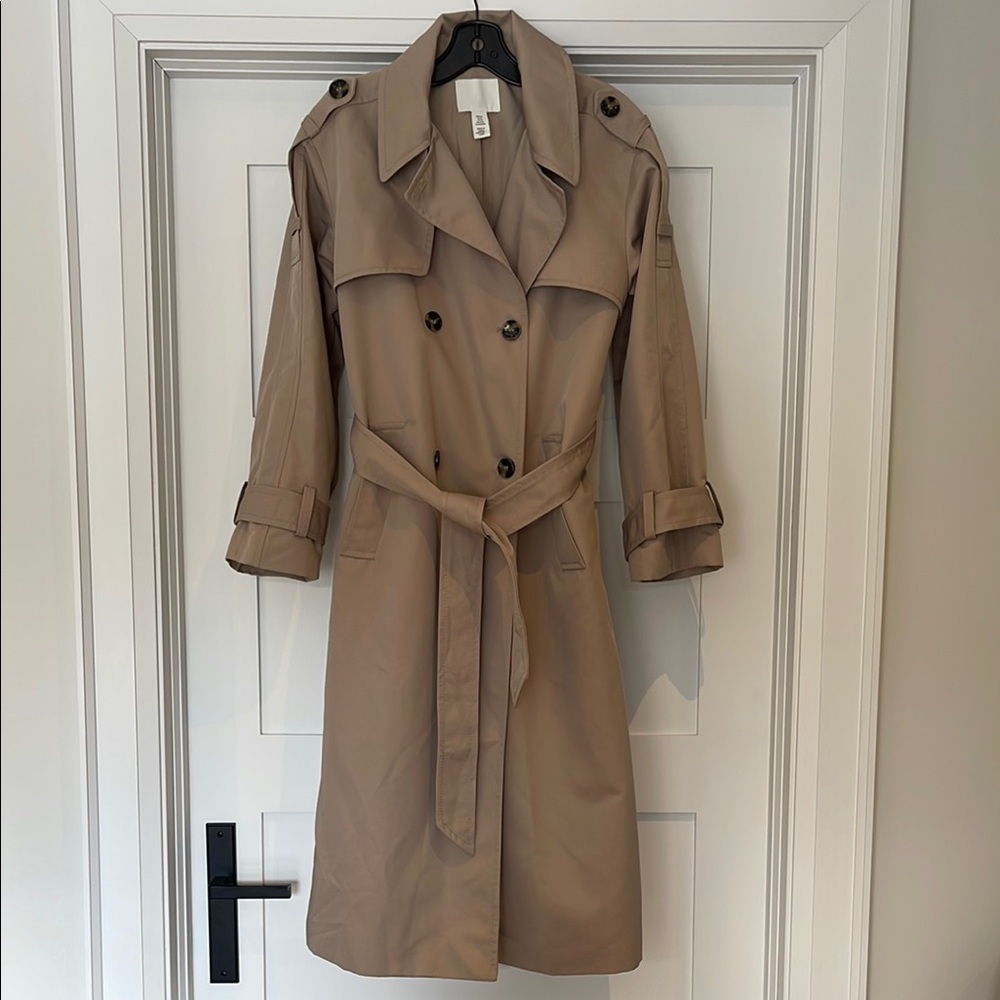 H&M Classic Tan Trench Coat